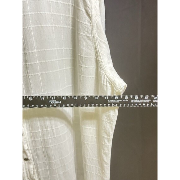 Ezze Wear Womens XL Dotty Cotton Gauze Hooded Drawstring Swim Cover - Picture 4 of 13